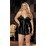 ������ ������� Charmeuse & Lace Babydoll in Buttercup (09395) ���� 4