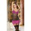   Stretch Lace and Mesh Chemise (09252)  