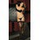 ������ ������������ ����� ��� ���� � ���������� Dot Mesh Lace Top Stockings With Back Seam And Bow (16349) ���� 