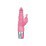 Купить Матовый розовый силиконовый вибратор со стимулятором клитора Femme Fatale (00121) фото 