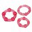 Купить Набор из трех розовых гелевых эрекционных колец Get Hard (00844) фото 2