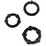 Купить Набор из трех черных гелевых эрекционных колец Stay Hard (00846) фото 2