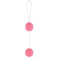 Вагинальные шарики со смещенным центром тяжести Girly Giggle Balls Tickly Soft Pink
