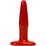 ������ �������� ������ Butt Plug Red & Slim Small (02608) ���� 