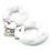 ������ ��������� Fetish Fantasy Series Beginners Furry Cuffs White (03736) ���� 7