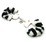 ������ ��������� Fetish Fantasy Series Original Furry Cuffs Zebra (03748) ���� 3