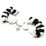 ������ ��������� Fetish Fantasy Series Original Furry Cuffs Zebra (03748) ���� 5