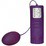 Купить Фиолетовое бархатное виброяйцо You2Toys Purple pill velvet (05297) фото 2