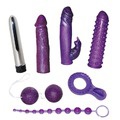 Фиолетовый набор секс-игрушек  Wild berries