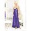   Charmeuse and Net Long Gown (09408)  6