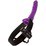    Vibrating Hollow Strap-On Purple (10211)  