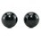    Small Black Glass Ben-Wa Balls (11385)  5