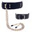 ������ ������� � �������� ��� ������ Leather Collar with Tweezer Nipple Clamps (13022) ���� 