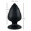    You2Toys Black Velvets Extra Silicone Butt Plug (13812)  5