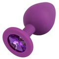   You2Toys Colorful Joy Jewel Purple Plug Medium