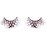    Brown Feather Eyelashes (15090)  2