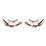 Купить Накладные ресницы Beige-Brown Feather Eyelashes (15243) фото 2