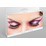    Black-Red-White Rhinestone Eyelashes (15267)  3