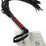   Red & Black Stripe Flogger (15319)  3