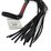   Red & Black Stripe Flogger (15319)  4