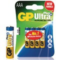 Батарейки GP Ultra Plus Alkaline 24AUP AAA, 4 шт.