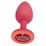 Купить Анальная пробка You2Toys Colorful Joy Jewel Red Plug Small (19705) фото 3