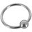     Sextreme Steel Glans Ring With Ball, 3  (18411)  
