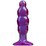 Купить Фиолетовая анальная пробка Doc Johnson Spectra Gels (00477) фото 