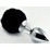      Lovetoy Large Silver Plug With Pompon (08560)  3