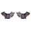    Black Feather Eyelashes (15187)  2