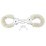 ������ ��������� Fetish Fantasy Series Beginners Furry Cuffs White (03736) ���� 