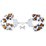 ������ ��������� Fetish Fantasy Series Original Furry Cuffs Leopard (03747) ���� 