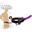    Vibrating Hollow Strap-On Purple (10211)  6