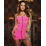 ������ ������ Dress & Thong Neon Pink (15813) ���� 