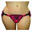     Plus Size Red Lace with Satin Corsette Strap-On (17835)  3