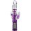 ������ ������� ������������������� �������� Glitter Glam Triple Play Vibrator Waterproof Purple (11811) ���� 